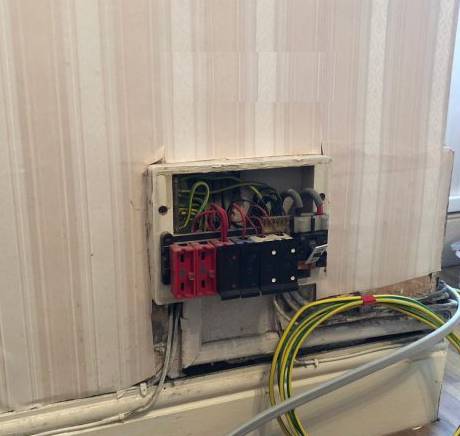 Electrical installation before